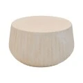 Rongo pakoworld coffee table, MGO cream, D80x41cm