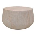 Rongo pakoworld coffee table MGO travertine look D80x41cm