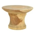 Coffee table Stomer pakoworld suar wood in natural shade D66x45cm