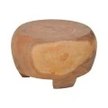 Coffee table Terra pakoworld suar wood in natural color D60x36cm