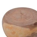 Coffee table Terra pakoworld suar wood in natural color D60x36cm