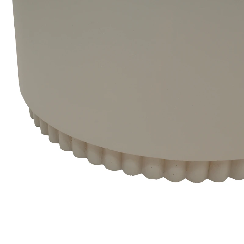 Tierra pakoworld coffee table light grey MGO D75x37cm