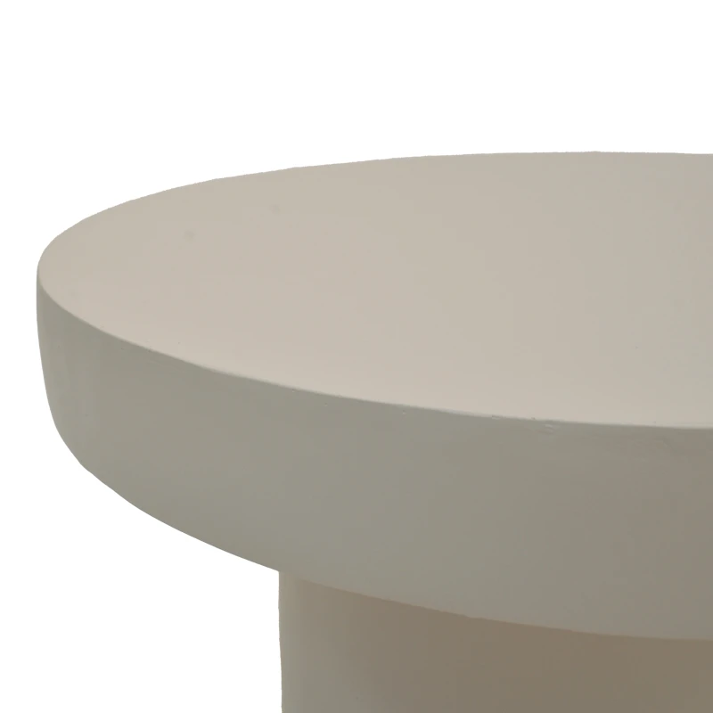 Coffee table Umbra pakoworld MGO light grey D64.5x43cm