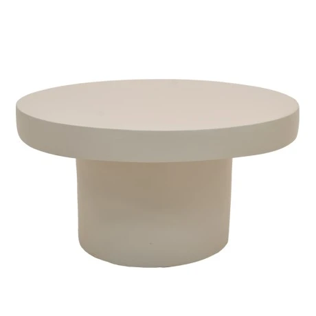 Coffee table Umbra pakoworld MGO light grey D80x31.5cm
