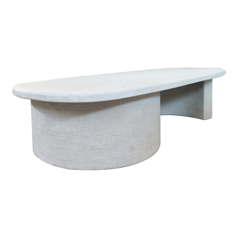 Coffee table Verven pakoworld mdf white 120x60x32cm