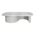 Coffee table Verven pakoworld mdf white 120x60x32cm