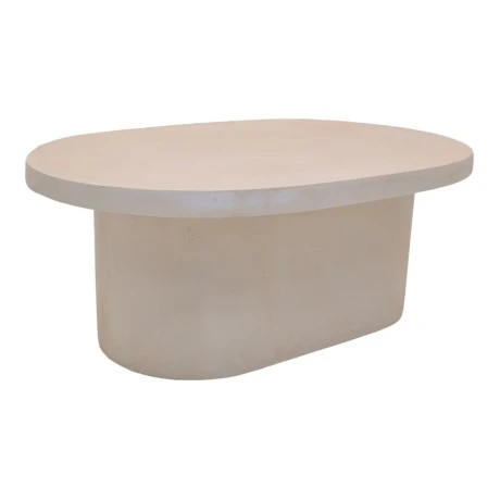 Coffee table Vooge pakoworld MGO cream 100x64x39cm
