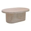 Coffee table Vooge pakoworld MGO travertine look 100x64x39cm