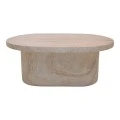 Coffee table Vooge pakoworld MGO travertine look 100x64x39cm