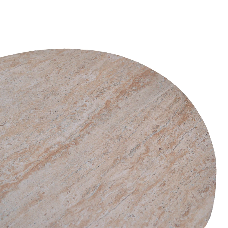 Coffee table Vooge pakoworld MGO travertine look 100x64x39cm
