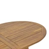 Sopho pakoworld table expandable natural acacia wood 200/150x100x75cm