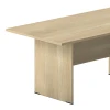 Conference table Amazon pakoworld in oak shade 200x100x75cm