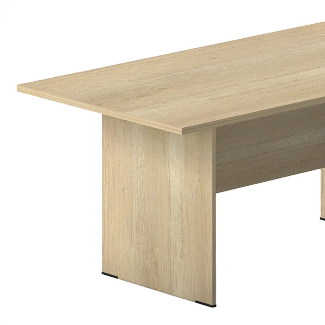 Conference table Amazon pakoworld in oak shade 200x100x75cm