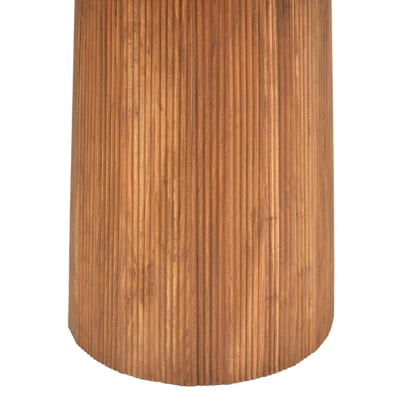 Tully table pakoworld solid acacia wood in natural shade D120x75cm