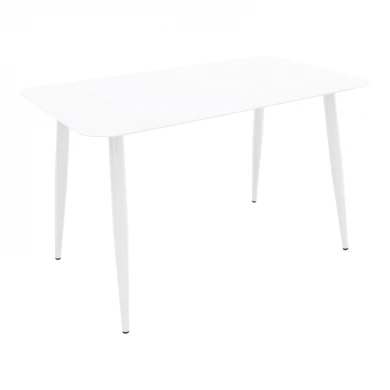 Vista pakoworld aluminum table in white shade 150x80x72cm