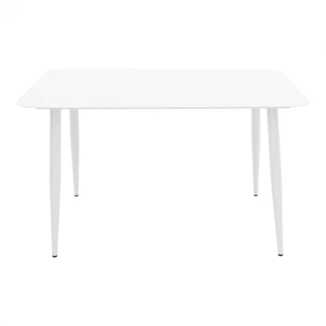 Τραπέζι Vista pakoworld αλουμίνιο σε λευκη απόχρωση 150x80x72εκ