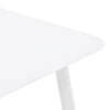 Τραπέζι Vista pakoworld αλουμίνιο σε λευκη απόχρωση 150x80x72εκ