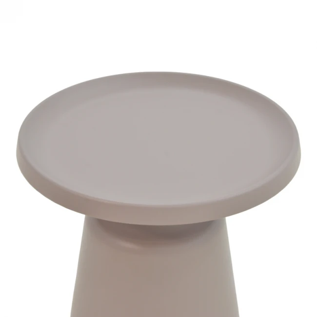 Coffee table Ginoze Inart cappuccino metal 2 pcs