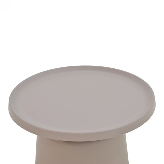 Coffee table Ginoze Inart cappuccino metal 2 pcs