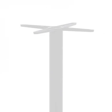 Table base bar Closet pakoworld metal white-black D40x108cm