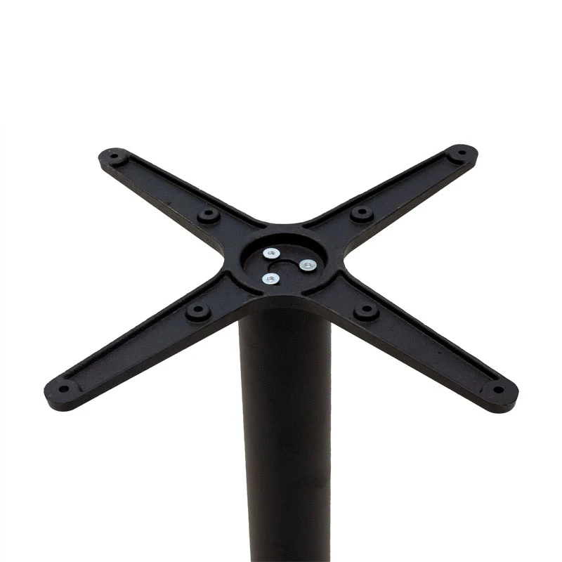 Table base bar Ntona pakoworld metal black 62x62x108cm