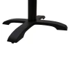 Table base bar Ntona pakoworld metal black 62x62x108cm