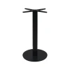Stada pakoworld metal table base in black shade 40x40x108cm