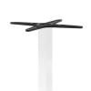 Table base bar Stofan pakowolrd metal white 45x45x108cm