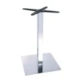 Galax pakoworld aluminum table base in silver shade 45x45x72cm