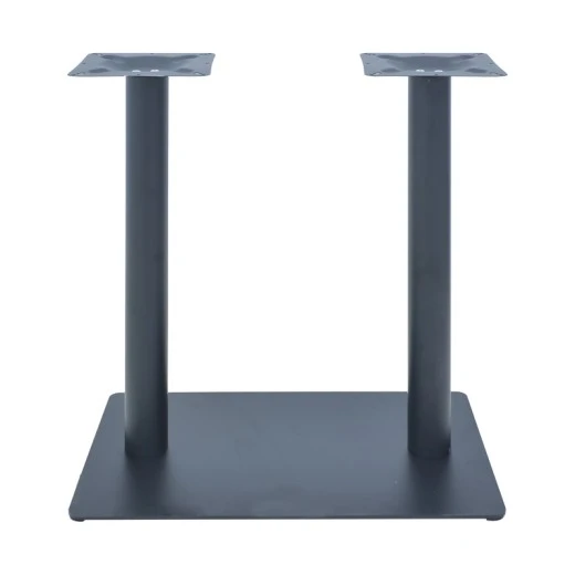 Givosa pakoworld metal bar table base in black shade 73x40x108cm