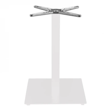 Βάση τραπεζιού Thonor pakoworld μεταλλική σε λευκή απόχρωση 48x48x73εκ