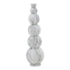 Vase Lopel Inart black-gold metal D26x87cm