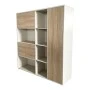 Office bookcase Stark pakoworld oak beige 160x40x200cm