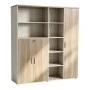 Office bookcase Jabari pakoworld in oak-beige shade 160x40x200cm