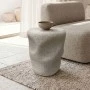 Side table Ardin pakoworld ecru MGO D39.5x49.5cm