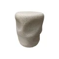Side table Ardin pakoworld ecru MGO D39.5x49.5cm