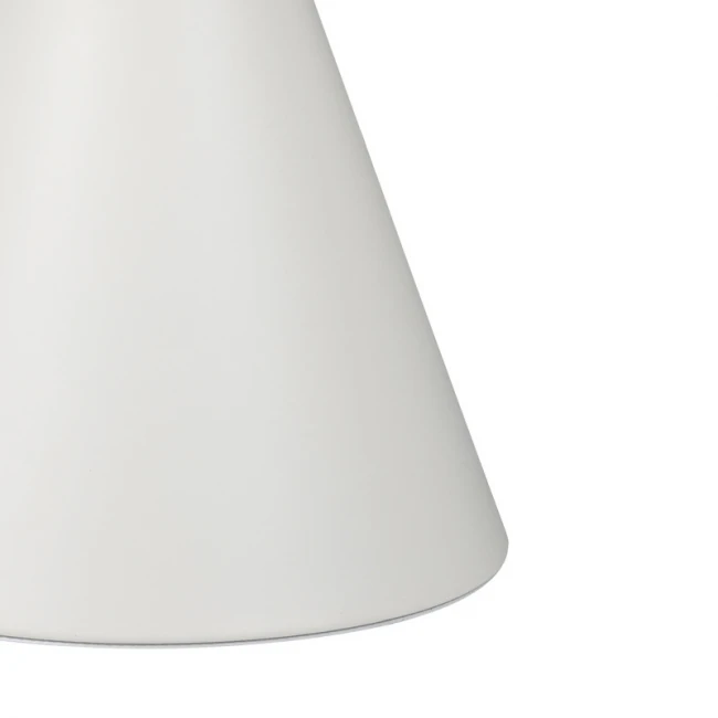 Βοηθητικό τραπέζι Coozlin Inart sintered stone σε απόχρωση λευκό μαρμάρου με λευκό μέταλλο Φ50x50εκ