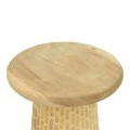 Side table Cortney pakoworld suar wood in natural shade D40x50cm