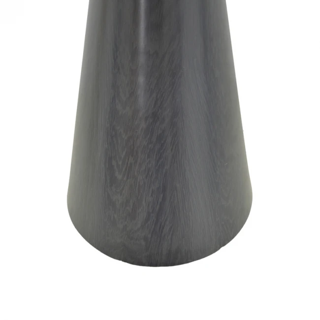 Βοηθητικό τραπέζι Donda pakoworld mdf-μέταλλο μαύρο Φ45x46εκ