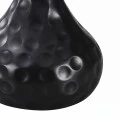 Gala pakoworld side table black metal - black marble D50x47cm