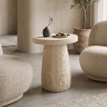 Morena pakoworld MGO cream side table D50x61.5cm