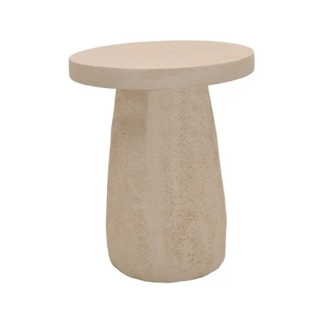 Morena pakoworld MGO cream side table D50x61.5cm