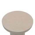 Morena pakoworld MGO cream side table D50x61.5cm
