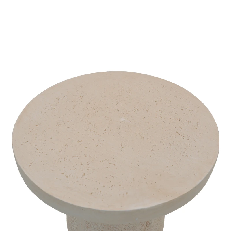 Morena pakoworld MGO cream side table D50x61.5cm