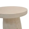 Morena pakoworld MGO cream side table D50x61.5cm