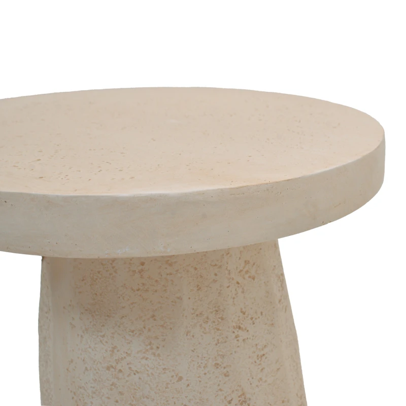 Morena pakoworld MGO cream side table D50x61.5cm