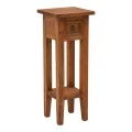Side table Orkney pakoworld mindi wood in natural color 25x25x67cm