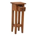 Side table Orkney pakoworld mindi wood in natural color 25x25x67cm