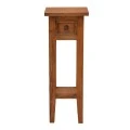 Side table Orkney pakoworld mindi wood in natural color 25x25x67cm