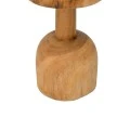 Side table Queno pakoworld suar wood in natural color D30x45cm
